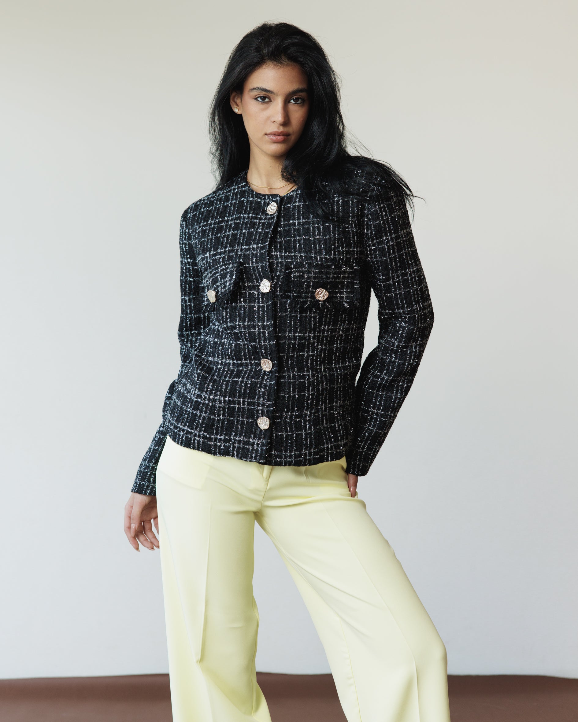 CHANEL JACKET BLACK – AZADOURA